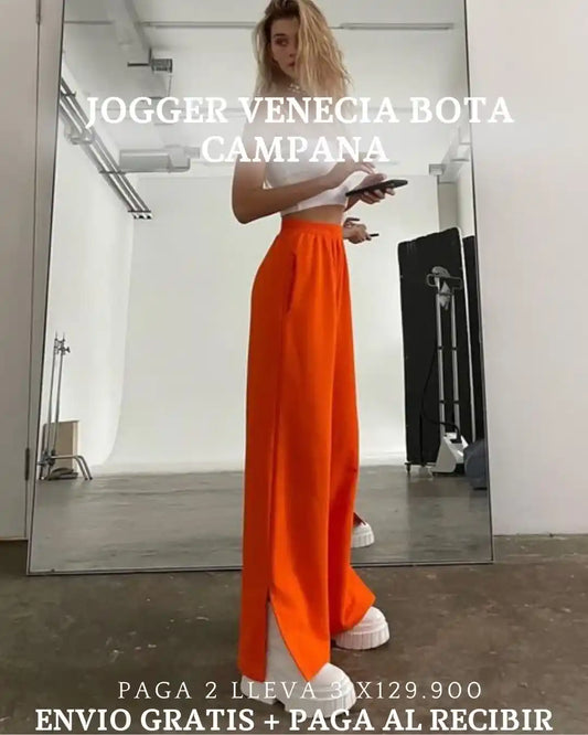 JOGGER VENECIA BOTA CAMPANA