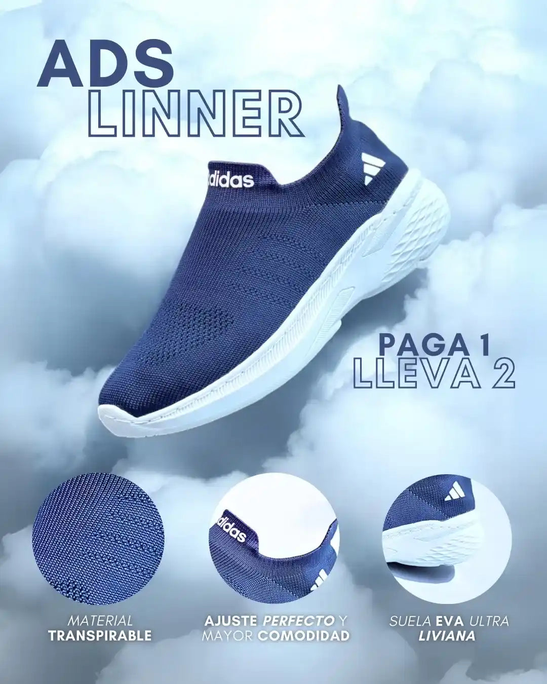 ADS LINNER® - PAGA 1 LLEVA 2